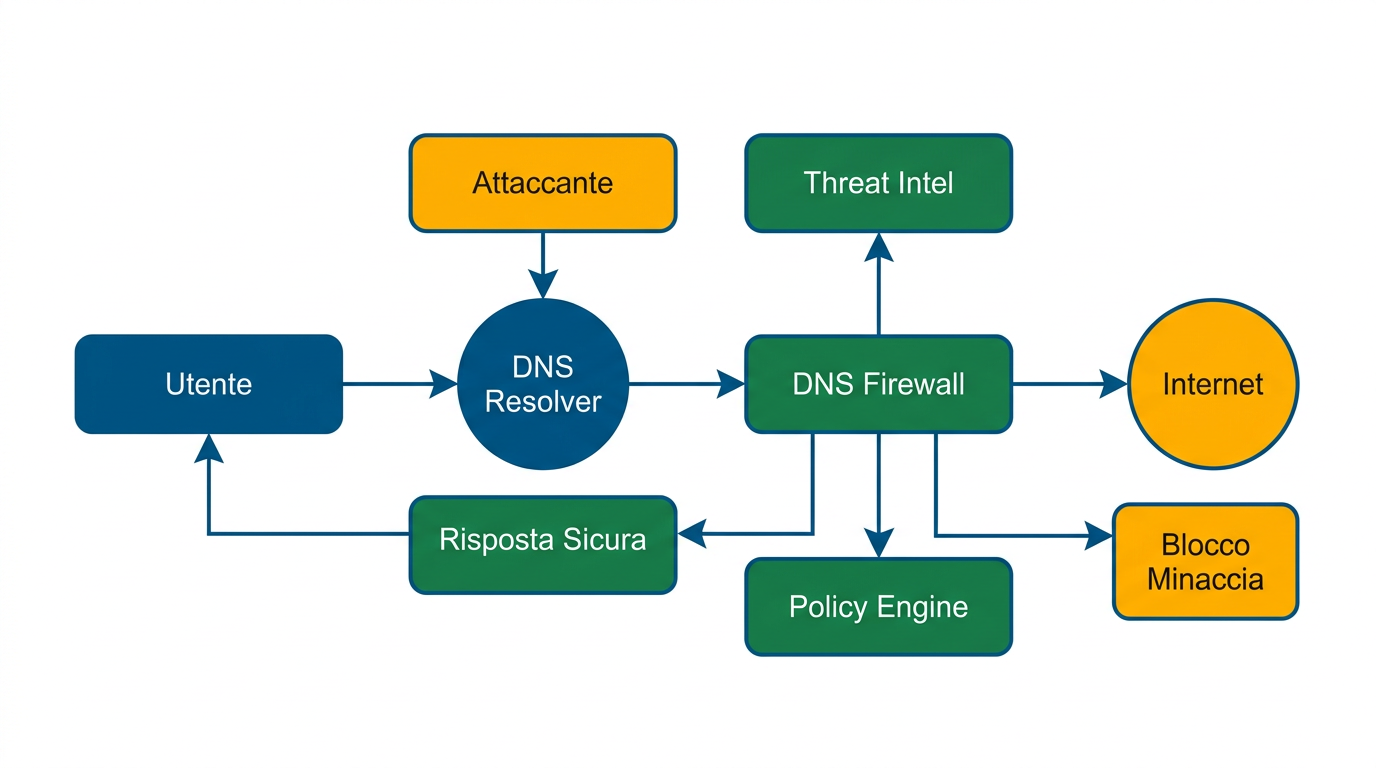 Diagramma: DNS Firewall commerciali offrono il miglior rapporto costo/efficacia